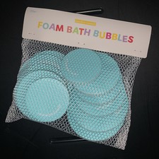 12 Count Bath Foam Bubbles Net Bag Recommended Age 12 Months