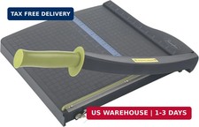 Swingline Paper Cutter, Guillotine Trimmer, 12" Cut Length, 10 Sheet Capacity, C
