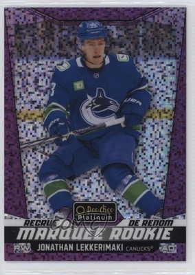 2024 O-Pee-Chee Platinum Violet Pixels 54/299 Jonathan Lekkerimaki Rookie RC o3x