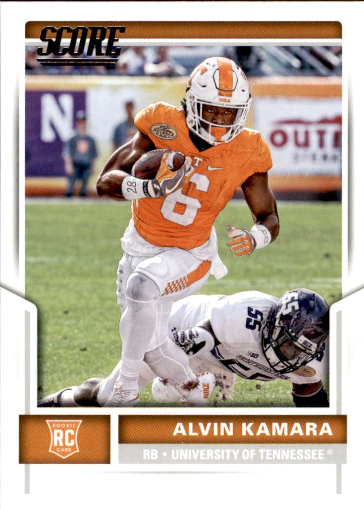 2017 Score #375 Alvin Kamara RC - FB