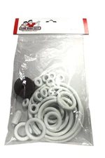 Gottlieb Hi Lo Pinball Machine Replacement Repair Rubber Ring Kit White