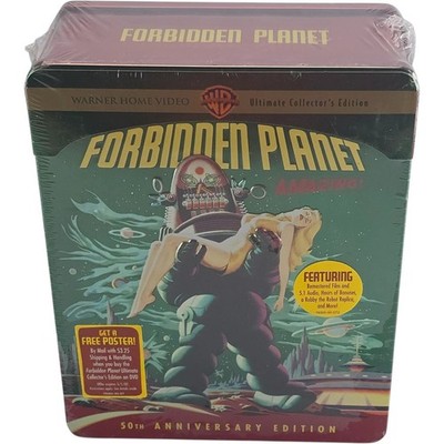 Forbidden Planet DVD Steelbook Ultimate Collector's Metall -röhrchen EDT 2006