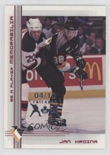 2000-01 ITG Be A Player Memorabilia Ruby Fall Expo 00 4/10 Jan Hrdina #216 1o3
