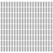 200Pcs 2 x 6 mm Dowel Pins, 304 Stainless Steel Shelf Support Peg Pin, Silver