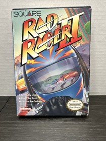 Rad Racer II 2 (Nintendo, NES 1990) In Box No Manual