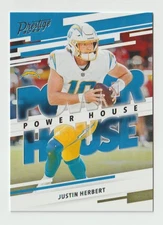 2022 Prestige Football Power House #2 Justin Herbert - Los Angeles Chargers