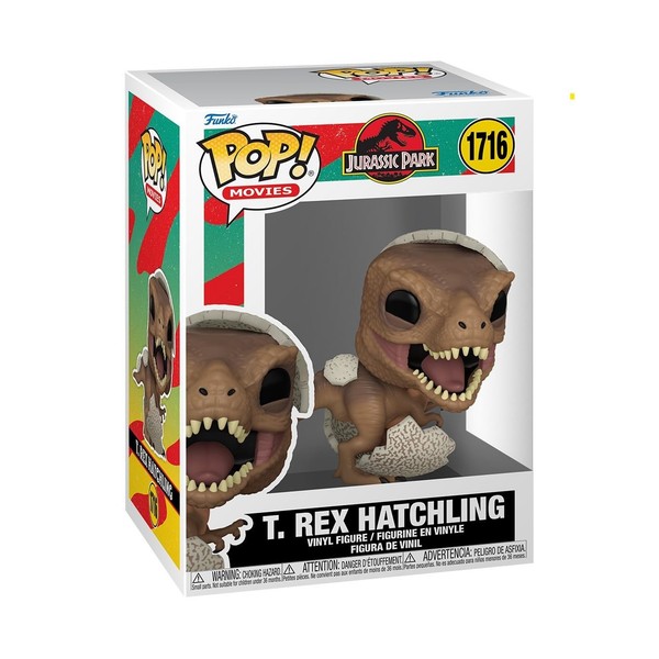 Funko Pop! Movies: Jurassic Park Hatchling - Tyrannosaurus Rex - Vinyl-Sammelfig-image