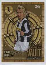 2025-26 Topps Juventus Collector Tin Gold Vault Pavel Nedved #GV-6 9fn