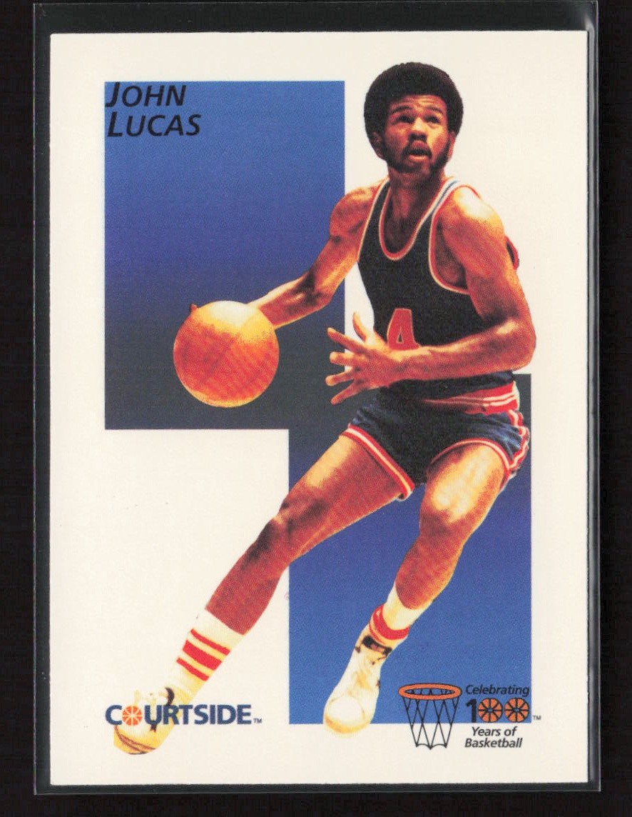 John Lucas 1992 Courtside Flashback #20 Maryland Terrapins