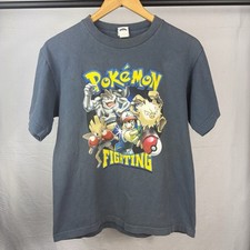 Vintage 2000 Pok mon Fighting Type T-Shirt Nintendo Youth XL Ash Ketchum Machamp