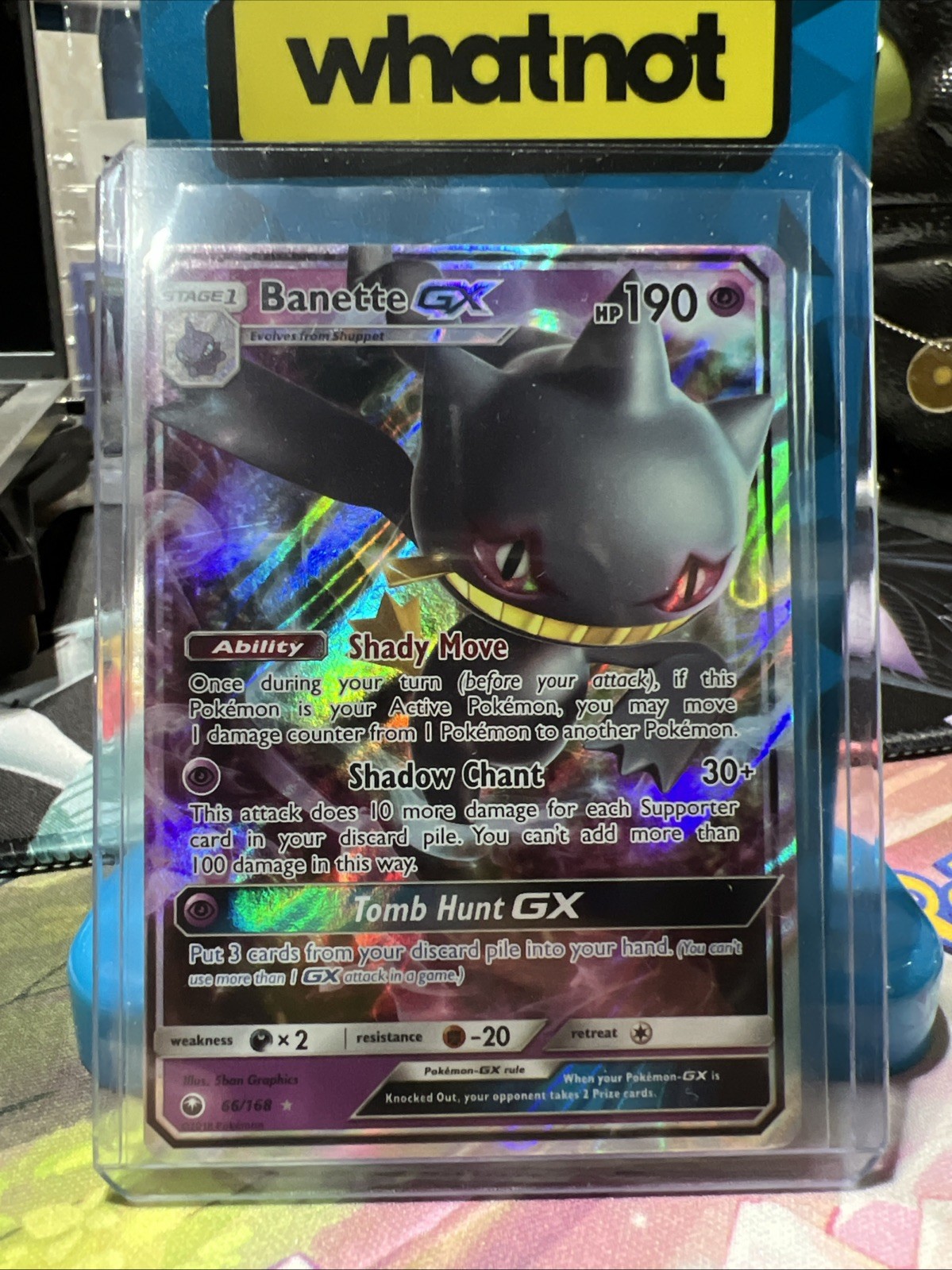Banette GX 66/168 Sm-Celestial Storm Holo
