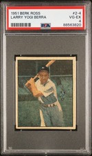 1951 BERK ROSS YOGI BERRA #2-4 PSA 4 (NEW LABEL)