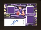 2024 Absolute Rookie Premiere JJ McCarthy RPA RC Rookie Triple Patch AUTO /399