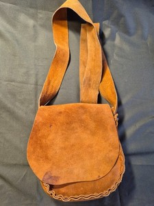 Leather Possibles Bag Muzzleloader Hunting Black Powder Hunting P3