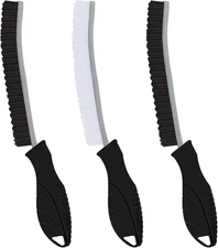 Hard Bristle Crevice Cleaning Brushes for Household Use - 2025 New Thin Scrub Br