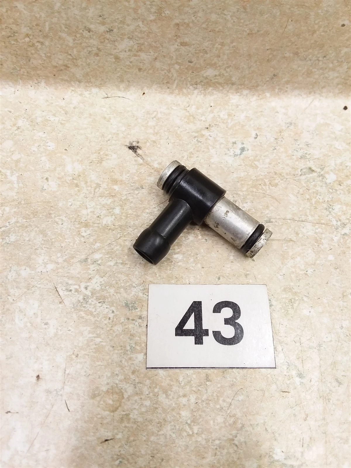 Kawasaki KZ440-LTD 1391 Carburetor Hose Joint Tube 1980-1983 #43 ACP34