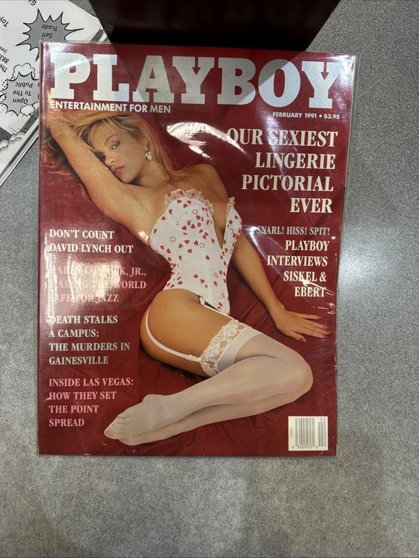 PLAYBOY MAGAZINE FEBRUARY 1991 PAMELA ANDERSON W/CENTREFOLD