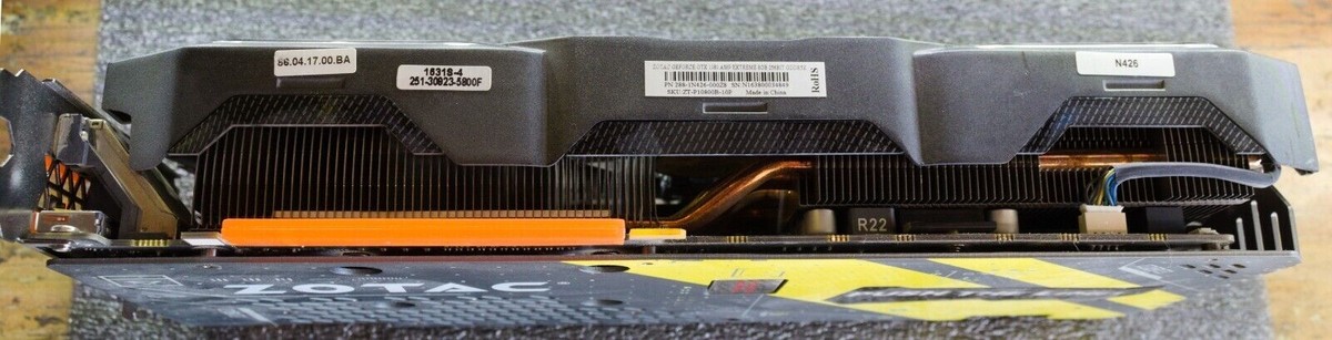 Zotac NVIDIA GeForce GTX 1080 AMP Extreme | 8GB GDDR5X | 256 Bit Zotac NVIDIA GeForce GTX 1080 AMP Extreme | 8GB GDDR5X | 256 Bit