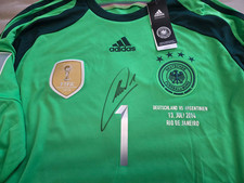 Maglia portiere DFB NUOVA firmata Mondiali 2014 campione del mondo 4 stelle Germania Rio