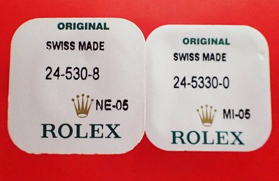 ROLEX 530 8 Package Gold Crown Tube 5.3mm GMT Datejust 1675 16753 69163 6917