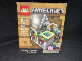 LEGO Minecraft Micro World The Village Set 21105 (2013) NEW OPEN BOX