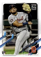 2021 Topps 70th Anniversary Baseball Isaac Paredes Detroit Tigers #65