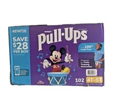Huggies Pull Ups 4T-5T Training Pants For Boys  Girls, 102 Ct - Disney