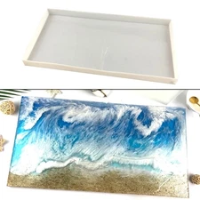 Large River Table Making Silicone Mold DIY Art Epoxy Resin Mold Crafting Tools