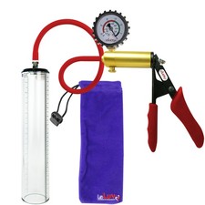 LeLuv Ultima Premium Hose Penis Pump 9" or 12" Thick-Walled Cylinder