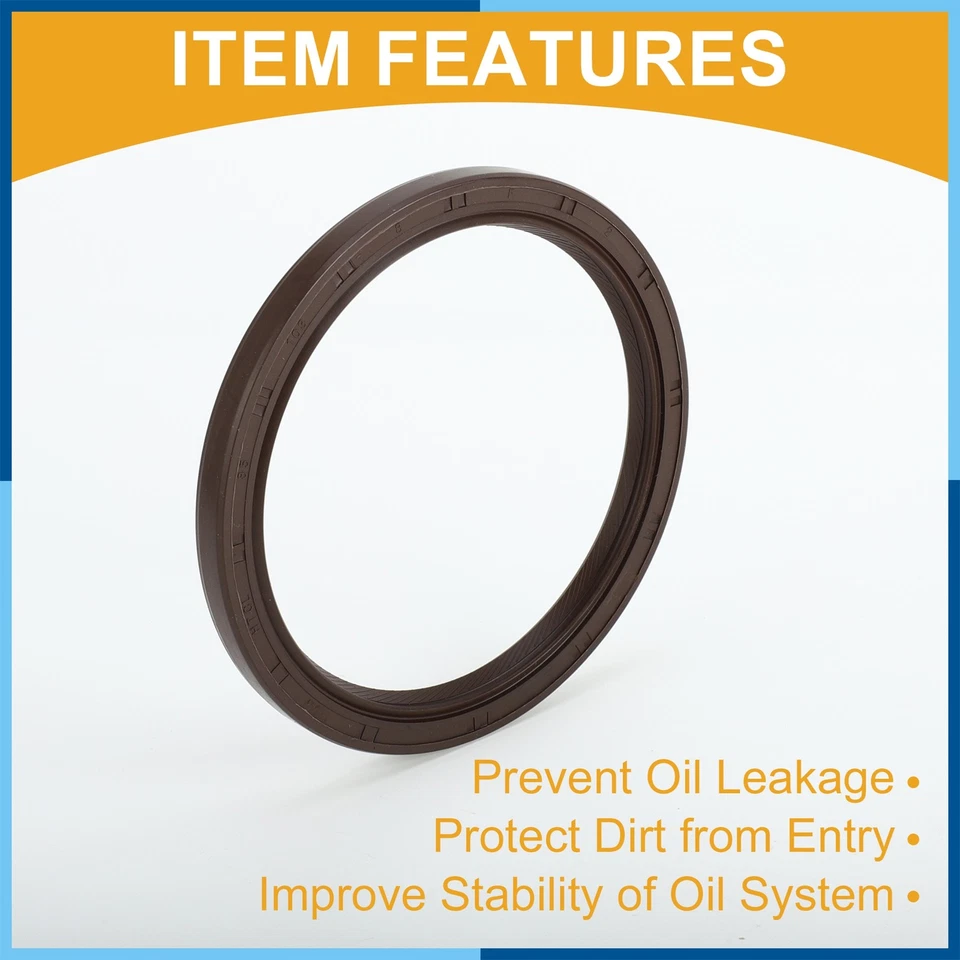 Sello de aceite del cigüeñal trasero del motor apto para Mitsubishi apto para sello principal DODGE Foto 4 de 4