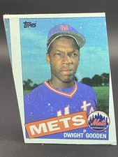 1985 Topps - Dwight Gooden #620 RARE MISCUT