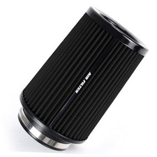 3 3.5 4 Inch Cold Air Intake Filter 76mm 89mm 101mm High Performance Black
