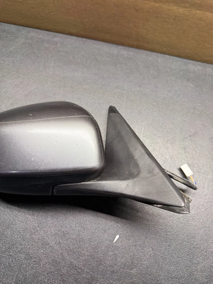 OEM 2009-2020 Fábrica Nissan 370z Derecho Rh Gris 3 Cables Espejo Eléctrico #1260 Foto 4 de 4