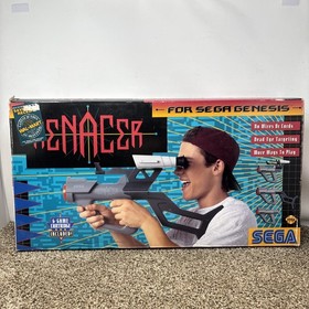 Menacer Gun Bundle for Sega Genesis Complete in Box with Game