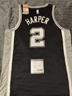 DYLAN HARPER SIGNED NIKE JERSEY PSA COA AUTHENTIC AUTOGRAPH SPURS NBA AUTO RARE