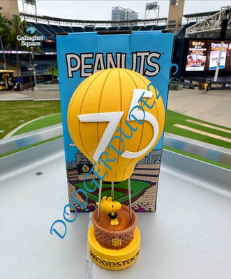 #ad #ad 🎈🟡Peanuts Woodstock San Diego Padres Theme Ticket Bobblehead 9 14 25 🟡🎈 $44.99