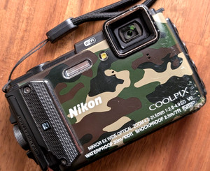 Nikon CoolPix AW100 Orange (étanche -10 m) - Appareil photo compact
