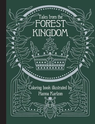 Tales from the Forest Kingdom Coloring Book: Hardcover Adult Coloring Book: Used