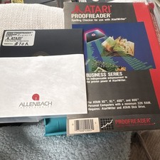 Atari Proofreader Spelling Checker for AtariW...