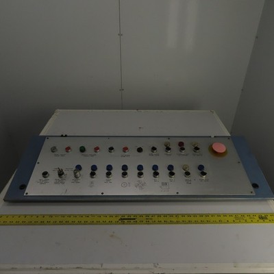 Sinico Operator Control Panel W/ E-Stop, Selector & Push Switches Indicators