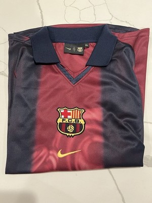 Maillot FC Barcelone X Cactus Jack Travis Scott - Rétro 2000/01 - Taille XL - Prévente