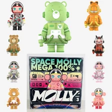 100% Mega Space Molly Series 3 Blind Box Confirmed Figure Toy Doll