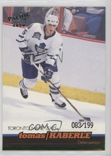 1999-00 Pacific Emerald Green 83/199 Tomas Kaberle #408 1ct0