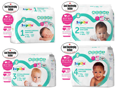 Hypoallergene superweiche Hautpflege Baby Windeln Einweg verschiedene Größen günstig