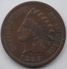 1888 1C Indian Head Cent #236