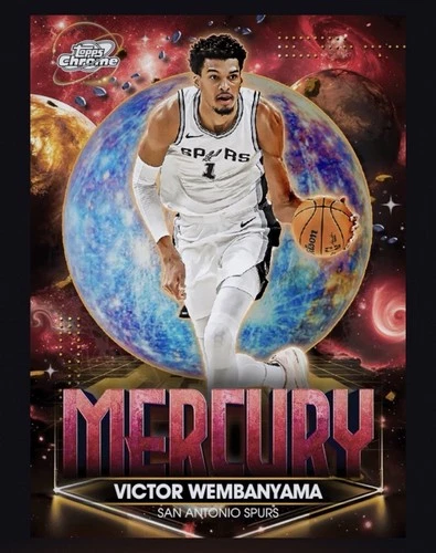 2025-26 TOPPS NBA Cosmic Chrome Planetary Mercury-VICTOR WEMBANYAMA (DigitaICard
