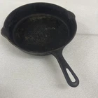 Vintage Griswold Cast Iron Skillet Small Block Logo Frying Pan USA #? 10.5”