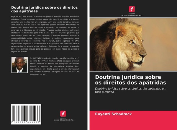 Doutrina JuríDica Sobre Os Direitos Dos ApáTridas Ruyenzi Schadrack Taschenbuch-image