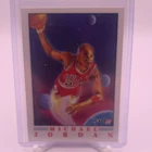 Fleer 1991-92 Michael Jordan #2 Chicago Bulls Pro Vision NBA Basketball Card