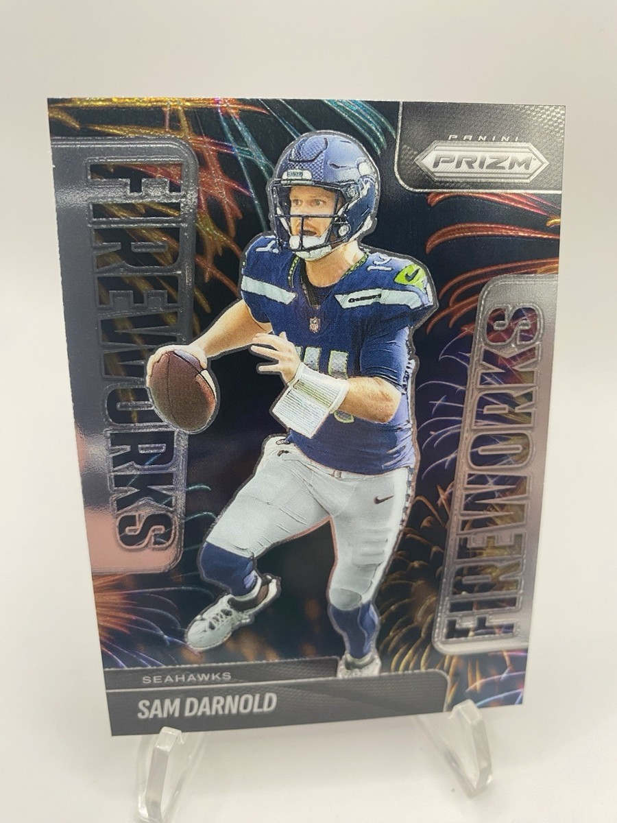 2035-26 Prizm Football Sam Darnold -Fireworks -SEAHAWKS | eBay